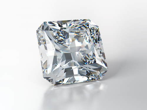 un diamant radiant